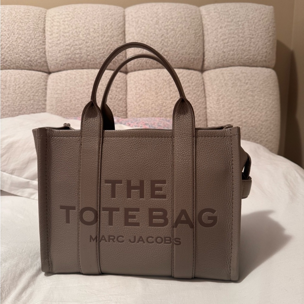 Marc Jacobs Cement Structured Tote Bag